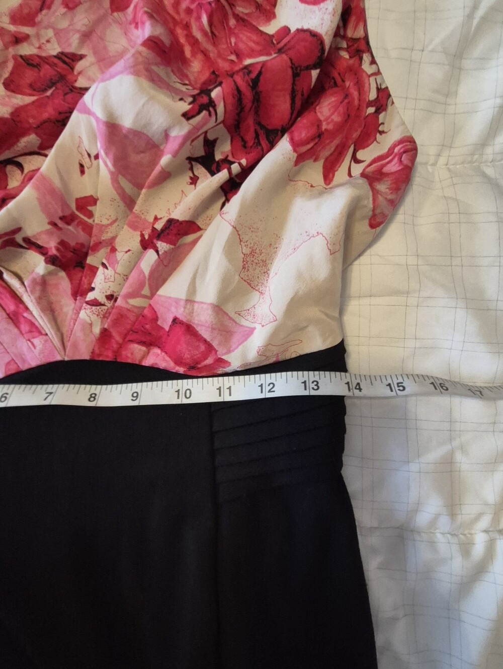 Ted Baker Dega Floral Roses Red Pink Dress - Picture 15 of 15
